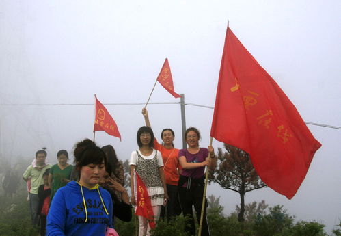 在线 旗帜在飘扬——端午节踏青掠影