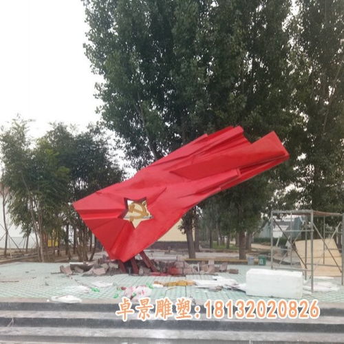 不锈钢抽象旗帜雕塑 鹤壁金属雕塑制作厂家的艺术探索